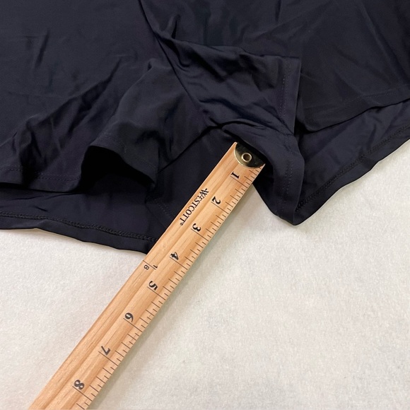 Aleumdr 3" Waistband Swimsuit Bottom Boy Shorts Swim short Black Size XL - Picture 4 of 8